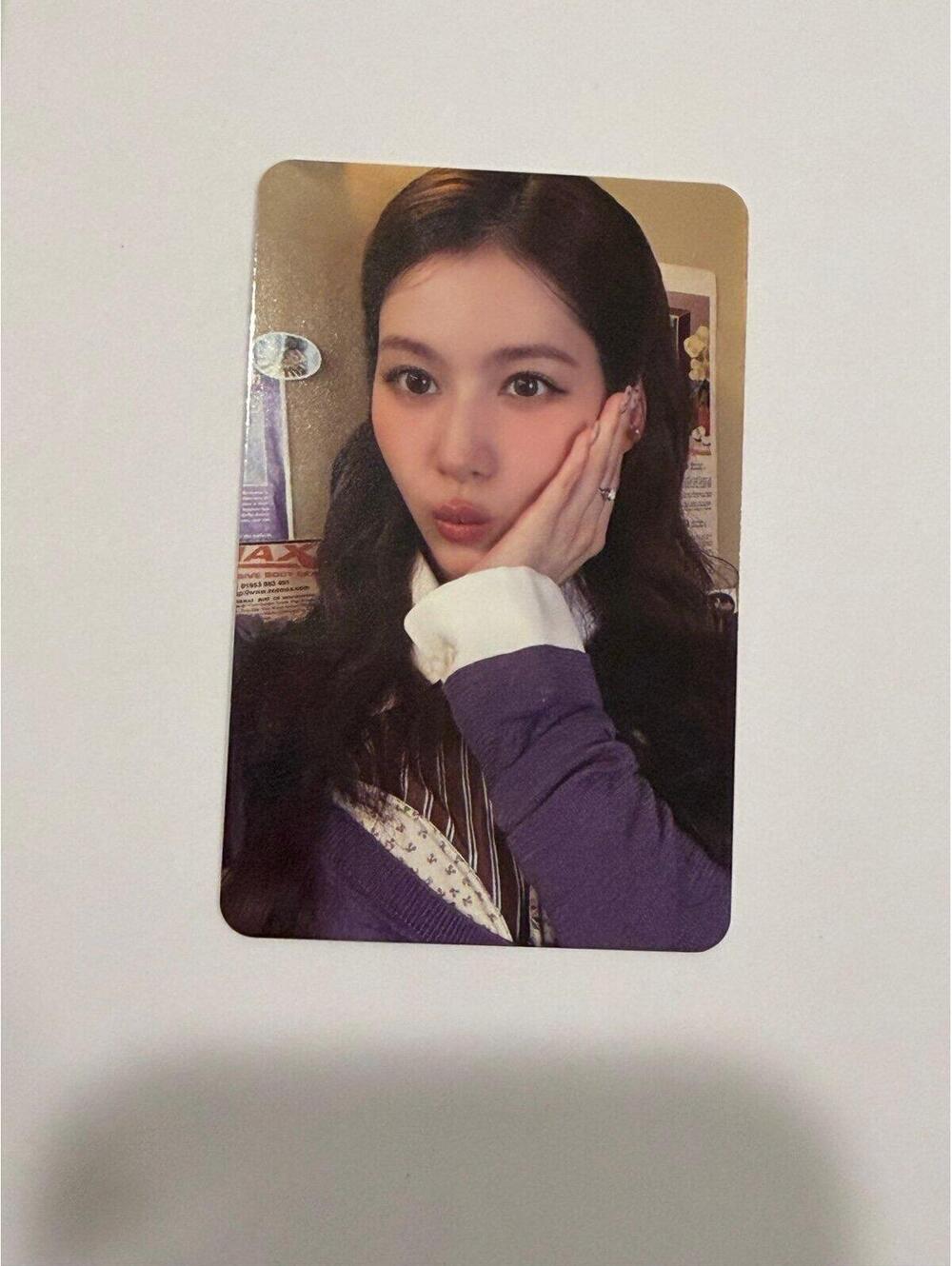 Twice Sana TEN: THE STORY GOES ON Album Photocard